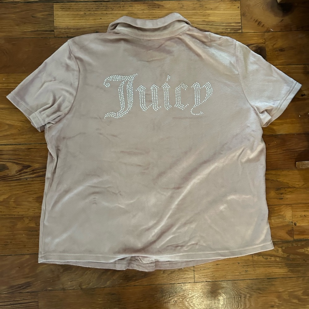 Y2K Juicy Couture Pajama Top